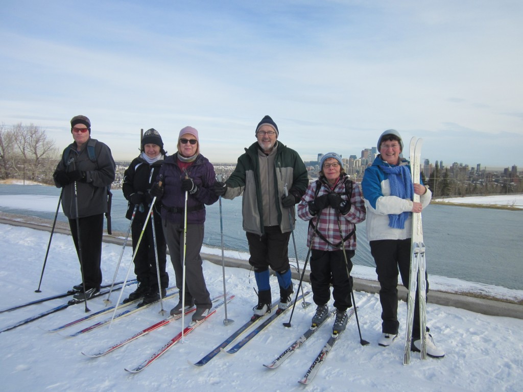 Dec 29 - X-C Ski Practice at Shaganappi Golf Course