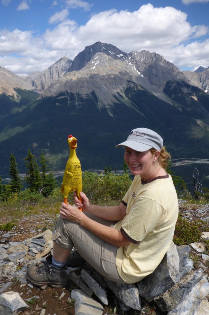 July 24 Cliona and the Chicken on Mount Hunter